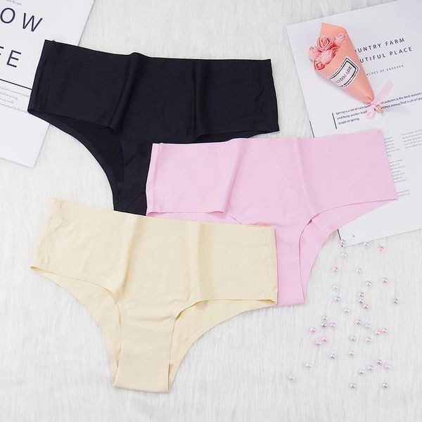 women's panties seamless underwear silk briefs mid rise black/pink/skin woman bragas s-l cool shorts drop
women's panties seamless underwear silk briefs mid rise black/pink/skin woman bragas s-l cool shorts drop