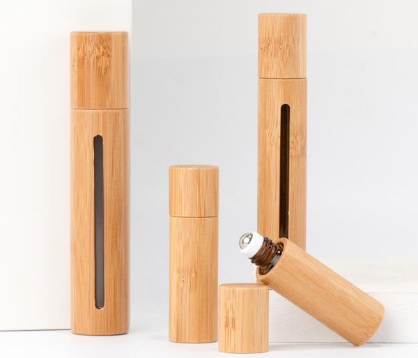 natural bamboo glass essential oil bottle 3ml/5ml/10ml refillable empty perfume fragrance scent steel roller ball bottles sn storage & jars1
natural bamboo glass essential oil bottle 3ml/5ml/10ml refillable empty perfume fragrance scent steel roller ball bottles sn storage & jars1