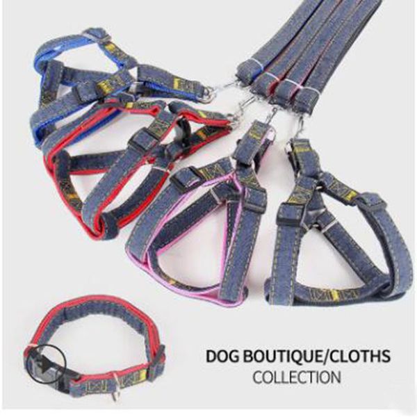 dog collars & leashes explosion pet leash denim chest strap traction collar chain supplies cat adjustable large medium small
dog collars & leashes explosion pet leash denim chest strap traction collar chain supplies cat adjustable large medium small