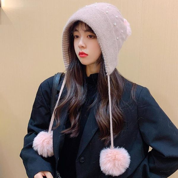 beanie/skull caps women winter hat pearl keep warm pompoms cap add fur lined hats for casual teens girls thicken knitted, Blue;gray
beanie/skull caps women winter hat pearl keep warm pompoms cap add fur lined hats for casual teens girls thicken knitted, Blue;gray