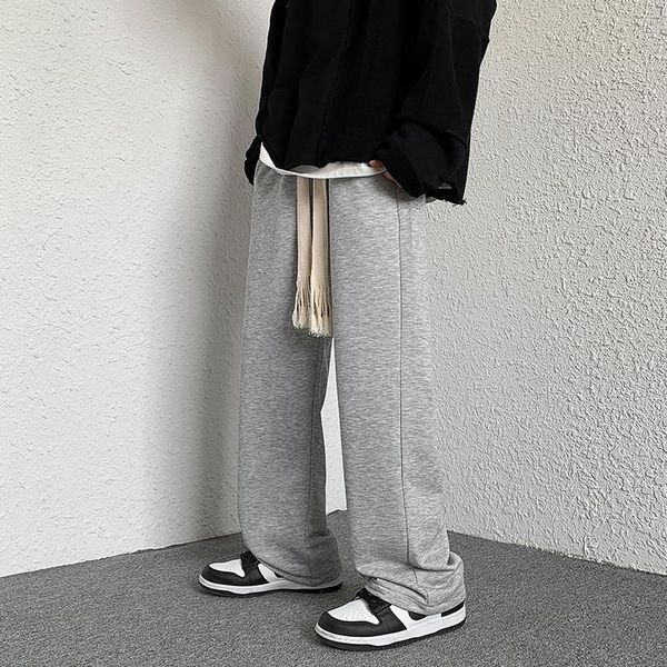 men's pants autumn winter sweatpants men thick warm straight harem male korean-style loose casual neutral streetwear trousers, Black
men's pants autumn winter sweatpants men thick warm straight harem male korean-style loose casual neutral streetwear trousers, Black