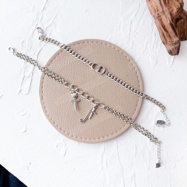 bracelet letter tank chain s925 sterling silver crown cross cool wind personalized infinity girls charm, Golden;silver
bracelet letter tank chain s925 sterling silver crown cross cool wind personalized infinity girls charm, Golden;silver