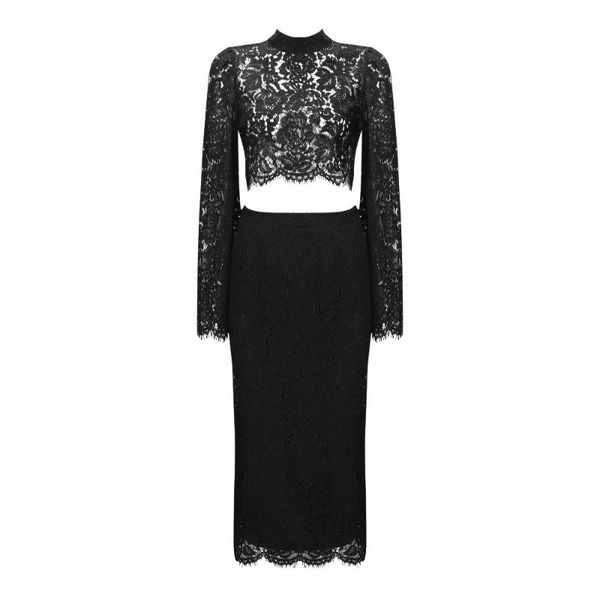 casual dresses eredaoben 2021 spring 2 pieces set womens lace black slim hollow out vestido party bodycon pencil bh5462, Black;gray
casual dresses eredaoben 2021 spring 2 pieces set womens lace black slim hollow out vestido party bodycon pencil bh5462, Black;gray