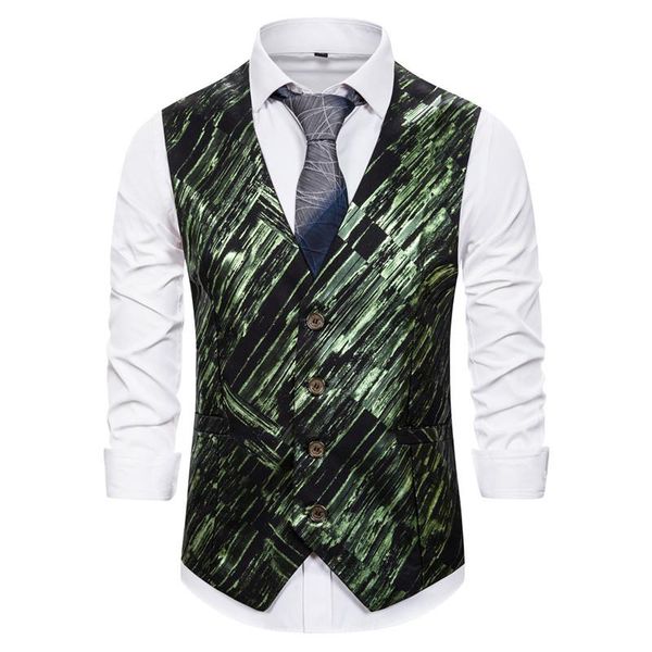 striped print mens wedding waistcoats luxury glossy classic slim fit gradient gilet costume homme business men suit vest men's vests, Black;white
striped print mens wedding waistcoats luxury glossy classic slim fit gradient gilet costume homme business men suit vest men's vests, Black;white