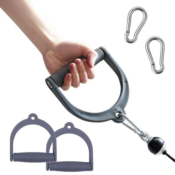 gym single d-handle cable attachment for weight lifting lat pull down bar tricep training sturdy plastic fitness accessories
gym single d-handle cable attachment for weight lifting lat pull down bar tricep training sturdy plastic fitness accessories