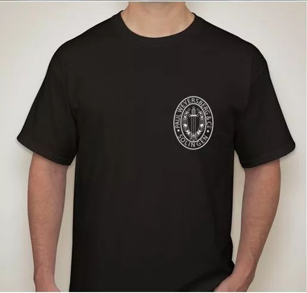 PAUL WEYERSBERG WW2 WWII German Dagger sword knife blade maker mark logo T shirt, White;black
PAUL WEYERSBERG WW2 WWII German Dagger sword knife blade maker mark logo T shirt, White;black