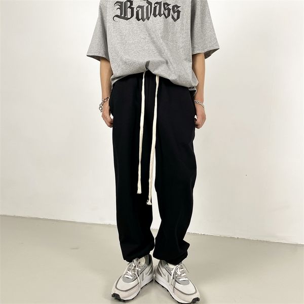 1g404life kanye grey cotton leggings men's drawstring summer thin drop high street pants2021, Black
1g404life kanye grey cotton leggings men's drawstring summer thin drop high street pants2021, Black