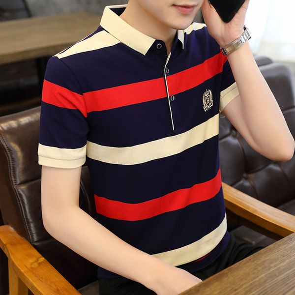 men's polo shirt, tight busins t-shirt, street fashion digner, novelty, summer, delivery, White;black
men's polo shirt, tight busins t-shirt, street fashion digner, novelty, summer, delivery, White;black