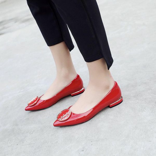 dress shoes slip on low heel genuine leather pumps for women pointed toe fashion loafers comfortable female, Black
dress shoes slip on low heel genuine leather pumps for women pointed toe fashion loafers comfortable female, Black