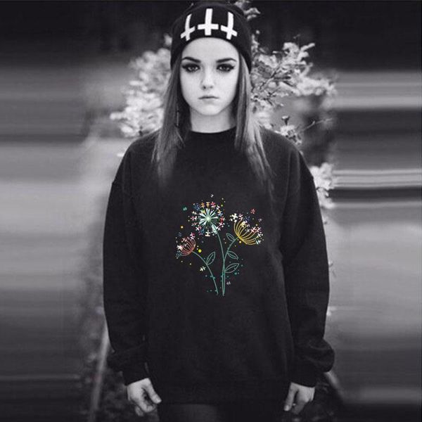 women's hoodies & sweatshirts women hoodie dandelion lotus printed fleece long sleeve o neck loose sweatshirt girls pullovers autumn wi, Black
women's hoodies & sweatshirts women hoodie dandelion lotus printed fleece long sleeve o neck loose sweatshirt girls pullovers autumn wi, Black