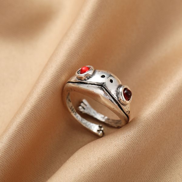 silver color retro frog ring for women men punk hiphop fashion vintage adjustable finger couple ring female party jewelry gifts, Golden;silver
silver color retro frog ring for women men punk hiphop fashion vintage adjustable finger couple ring female party jewelry gifts, Golden;silver