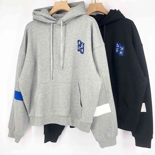 men's casual shirts letter split embroidery adererror dual hat hoodie men women 6th anniversary patchwork ader error sweatshirts hoodie, White;black
men's casual shirts letter split embroidery adererror dual hat hoodie men women 6th anniversary patchwork ader error sweatshirts hoodie, White;black