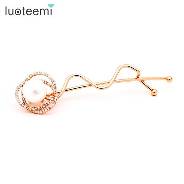 hair clips & barrettes luoteemi luxury korean selling accessory headdress rose gold-color imitation pearl flower bridal wedding, Golden;silver
hair clips & barrettes luoteemi luxury korean selling accessory headdress rose gold-color imitation pearl flower bridal wedding, Golden;silver