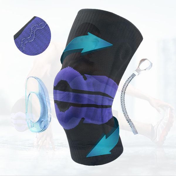 elbow & knee pads 1pc gym kneepads supports brace for arthritis volleyball basketball joint support protectors sports safety running pad, Black;gray
elbow & knee pads 1pc gym kneepads supports brace for arthritis volleyball basketball joint support protectors sports safety running pad, Black;gray