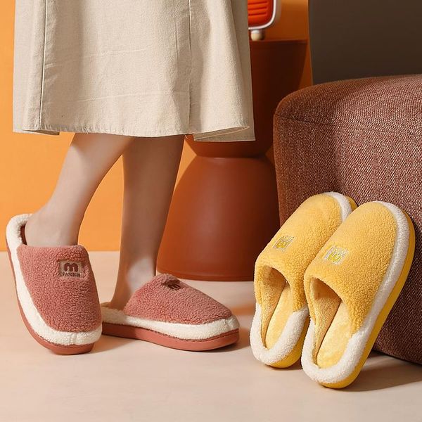 slippers women plush winter warm flock fur furry soft sole shoes men ladies couples comfort home indoor bedroom slides, Black
slippers women plush winter warm flock fur furry soft sole shoes men ladies couples comfort home indoor bedroom slides, Black