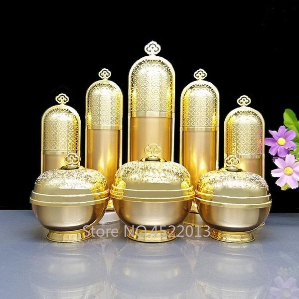 storage bottles & jars 5pcs 5/10/30/50g gold cream cosmetic jar pot 10/30/50/120ml acrylic lotion pump/spray bottle diy refillable container
storage bottles & jars 5pcs 5/10/30/50g gold cream cosmetic jar pot 10/30/50/120ml acrylic lotion pump/spray bottle diy refillable container