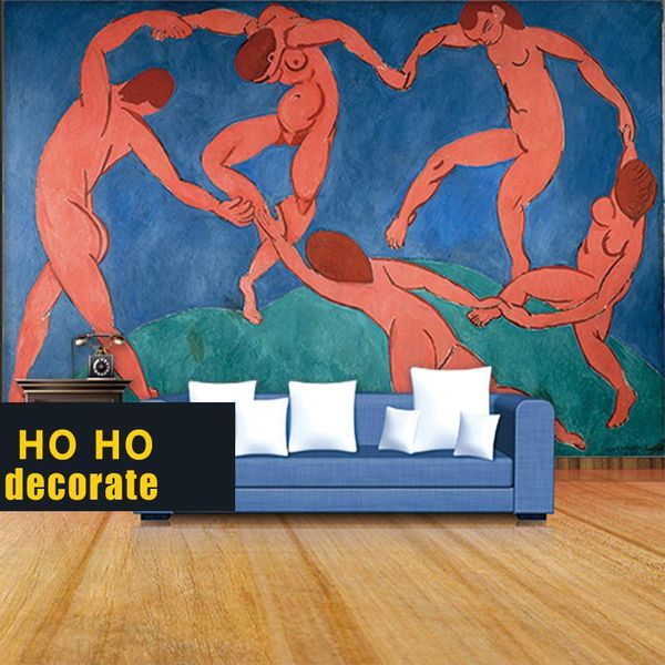 custom size henry matisse fauvism european oil painting famous dance mural wallpaper living room bedroom dining wallpapers
custom size henry matisse fauvism european oil painting famous dance mural wallpaper living room bedroom dining wallpapers