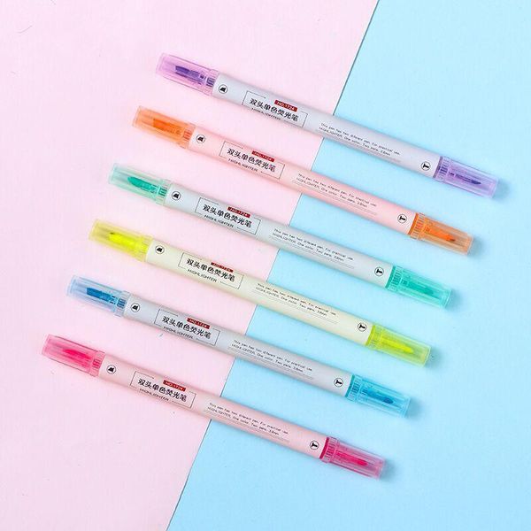 highlighters 6 colors lines art markers out line pen stationery drawing pens for calligraphy lettering color scrapbooking, Black;red
highlighters 6 colors lines art markers out line pen stationery drawing pens for calligraphy lettering color scrapbooking, Black;red