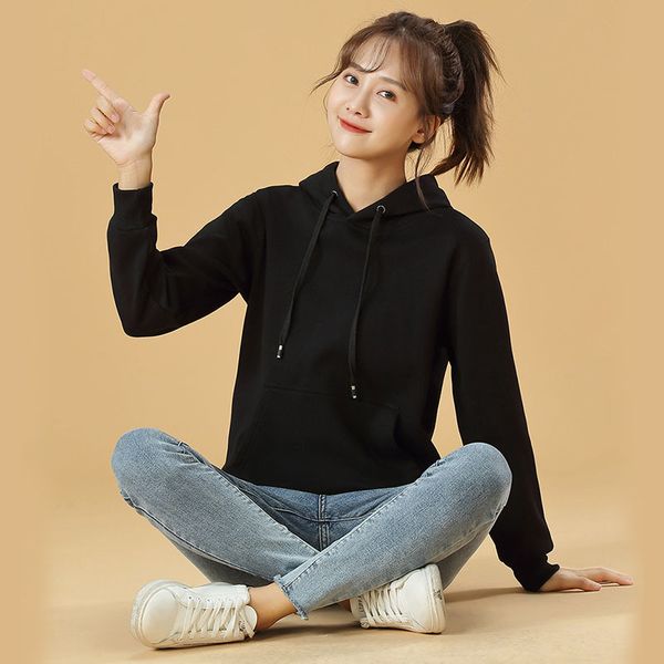 hoodies 2021 classic winter selling breathable long sleeve casual women's hoodie, Black
hoodies 2021 classic winter selling breathable long sleeve casual women's hoodie, Black