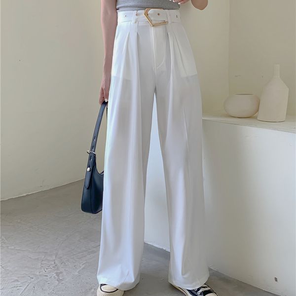 women's pants & capris social pants, high-waisted overalls, broad leg, elegant office trousers, loose straight white, black, casual, lo, Black;white
women's pants & capris social pants, high-waisted overalls, broad leg, elegant office trousers, loose straight white, black, casual, lo, Black;white