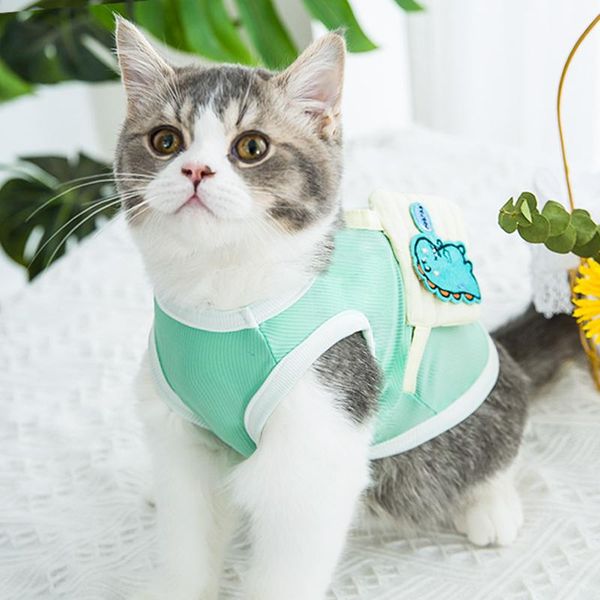cat costumes lovely comfortable breathable cartoon garfield teddy dog clothes thin vest pet in summer accessories
cat costumes lovely comfortable breathable cartoon garfield teddy dog clothes thin vest pet in summer accessories