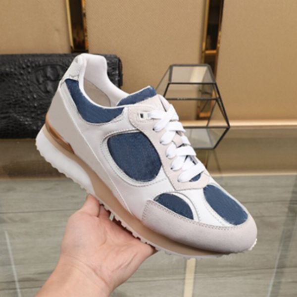 Men's luxury designer's simple design casual shoes stitched mesh breathable sports shoes Comfortable outdoor lace up flat shoes
Men's luxury designer's simple design casual shoes stitched mesh breathable sports shoes Comfortable outdoor lace up flat shoes