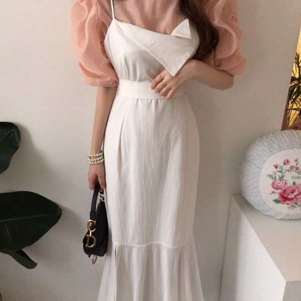 women white pleated neckline irregular fishtail dress sling sleeveless fashion casual spring summer 16f0687 210510, Black;gray
women white pleated neckline irregular fishtail dress sling sleeveless fashion casual spring summer 16f0687 210510, Black;gray