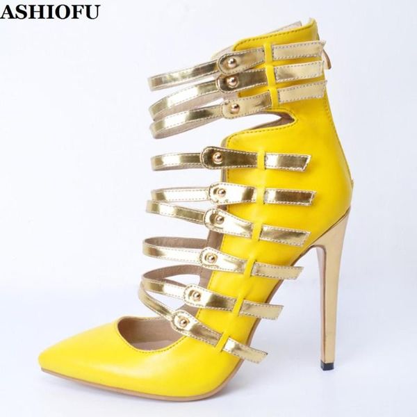dress shoes ashiofu handmade real pos women's high heel pumps bling buckle strap party evening fashion court, Black
dress shoes ashiofu handmade real pos women's high heel pumps bling buckle strap party evening fashion court, Black