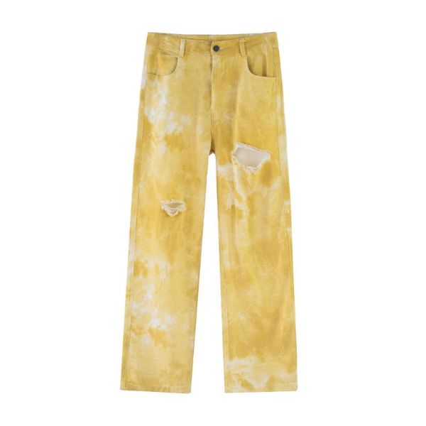 men's jeans eukaaru high street wash tie-dyed distressed fashion loose straight man pants hip hop women boyfriend, Blue
men's jeans eukaaru high street wash tie-dyed distressed fashion loose straight man pants hip hop women boyfriend, Blue