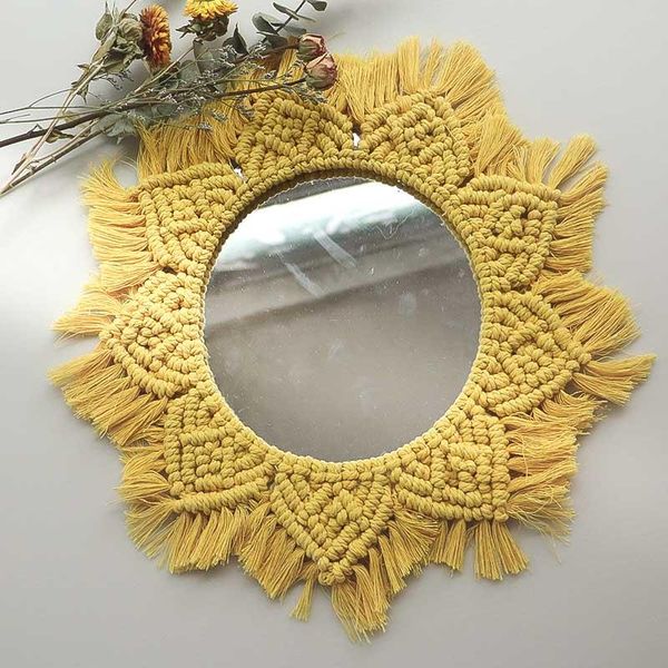 mirrors home bedroom decor wall mirror handmade boho vintage macrame tapestry lage round decorative for living room
mirrors home bedroom decor wall mirror handmade boho vintage macrame tapestry lage round decorative for living room