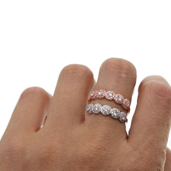 cluster rings cz fashion engagement band cubic zirconia round dots elegant lovely girl women finger ring for, Golden;silver
cluster rings cz fashion engagement band cubic zirconia round dots elegant lovely girl women finger ring for, Golden;silver