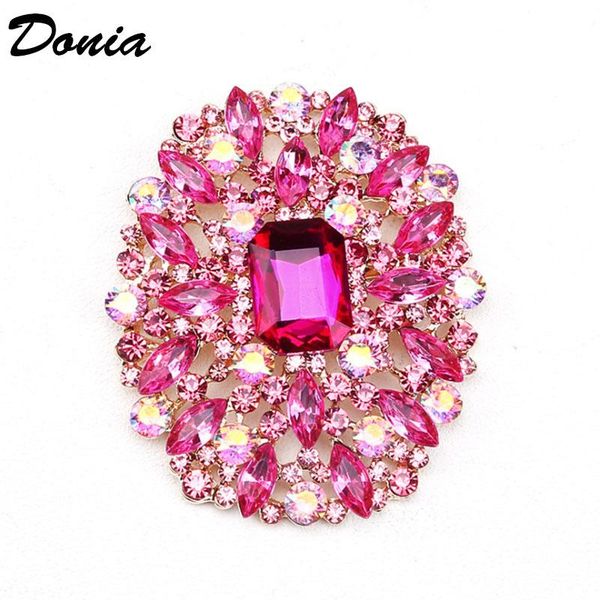 pins, brooches donia jewelry european and american fashion personality big glass brooch flower women's clothing accessories, Gray
pins, brooches donia jewelry european and american fashion personality big glass brooch flower women's clothing accessories, Gray
