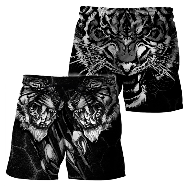 men's shorts mens elastic waist tiger series tattoo 3d print summer beach streetwear harajuku casual quick dry baggys 2, White;black
men's shorts mens elastic waist tiger series tattoo 3d print summer beach streetwear harajuku casual quick dry baggys 2, White;black