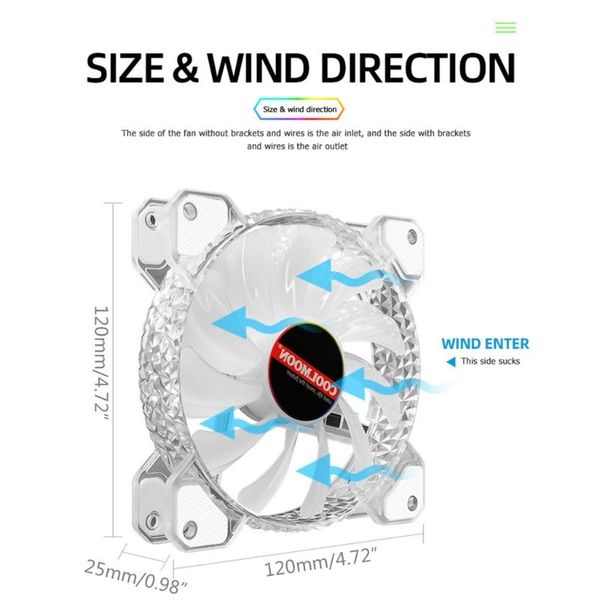 12cm 4pin 12v cooling fan deskchassis cpu pwm argb aura cooler lappads
12cm 4pin 12v cooling fan deskchassis cpu pwm argb aura cooler lappads