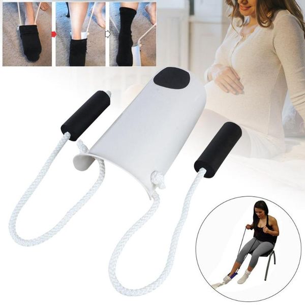 convenient flexible sock and stocking aid-help put socks on mobility disability aid foot care tool for pregnant mothers ankle support, Blue;black
convenient flexible sock and stocking aid-help put socks on mobility disability aid foot care tool for pregnant mothers ankle support, Blue;black