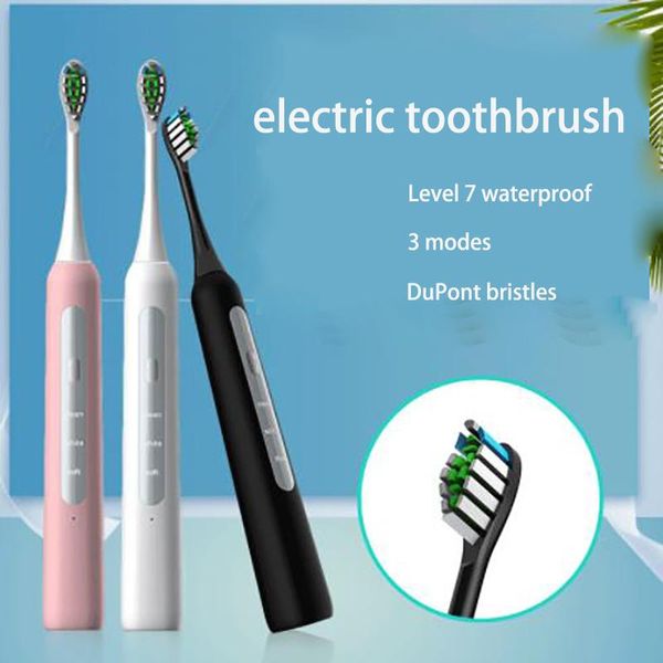 electric toothbrush timer brush 3 mode usb charger rechargeable tooth brushes replacement heads set for adults and children smart
electric toothbrush timer brush 3 mode usb charger rechargeable tooth brushes replacement heads set for adults and children smart
