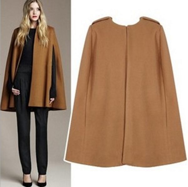 gorgeous camel shipping color wool cashmere cloak cape jacket mod military swing sleeveless minimalist coat for women, Black
gorgeous camel shipping color wool cashmere cloak cape jacket mod military swing sleeveless minimalist coat for women, Black