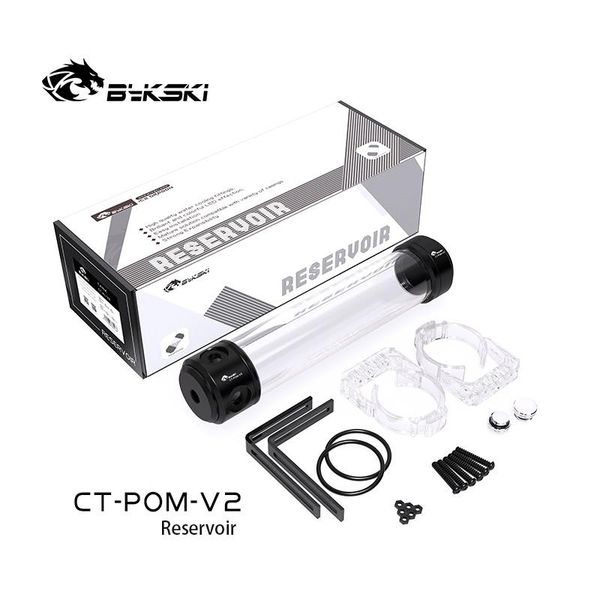bykski ct-pom-v2 pom acrylic cylinder reservoir water cooling tank for computer drop 260mm fans & coolings
bykski ct-pom-v2 pom acrylic cylinder reservoir water cooling tank for computer drop 260mm fans & coolings