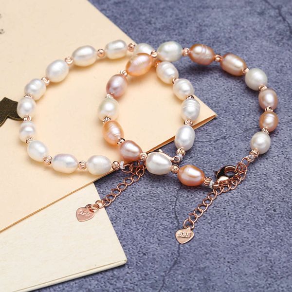 strands natural pearl bracelet colorful gift for girlfriend freshwater pearl bracelet gift, Black 
strands natural pearl bracelet colorful gift for girlfriend freshwater pearl bracelet gift, Black