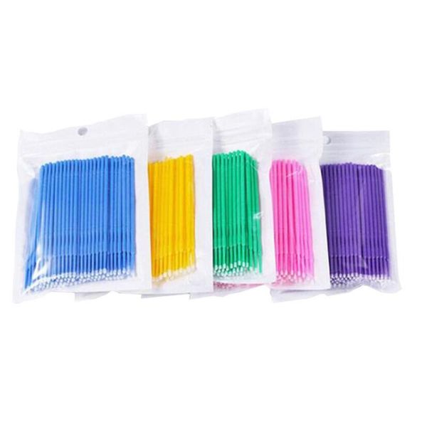 100pcs/bag disposable microbrush eyelashes extension individual lash removing brush for eyelash tools false
100pcs/bag disposable microbrush eyelashes extension individual lash removing brush for eyelash tools false