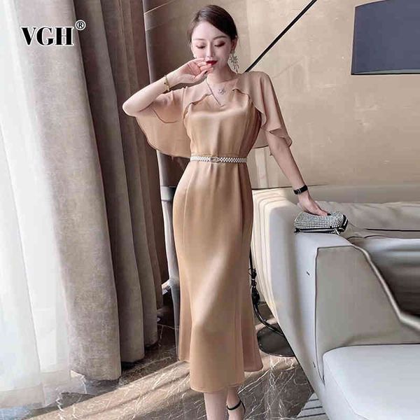 vgh black elegant evening dress for women v neck short sleeve high waist sashes slim midi mermaid female summer fashion new 210421, Black;gray
vgh black elegant evening dress for women v neck short sleeve high waist sashes slim midi mermaid female summer fashion new 210421, Black;gray