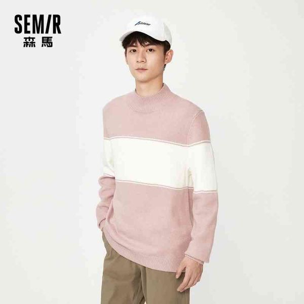 semir 2020 turtleneck men hong kong trend knitwear autumn korean elastic loose knit sweater, Black
semir 2020 turtleneck men hong kong trend knitwear autumn korean elastic loose knit sweater, Black