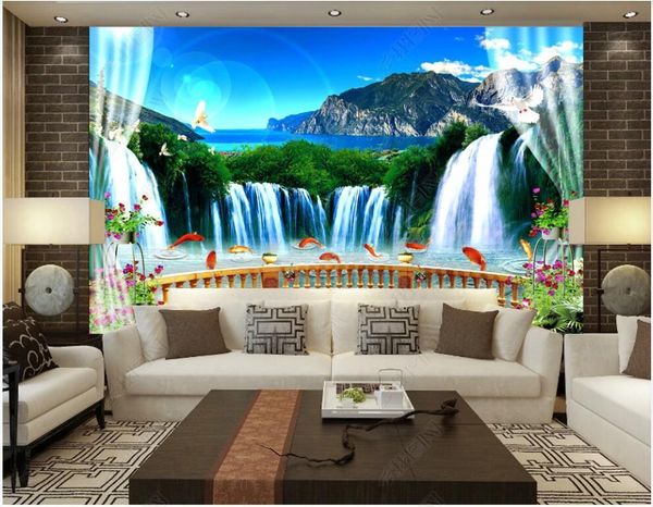 wallpapers custom mural 3d po wallpaper beautiful view of mountain flowing water waterfall balcony for walls in rolls
wallpapers custom mural 3d po wallpaper beautiful view of mountain flowing water waterfall balcony for walls in rolls