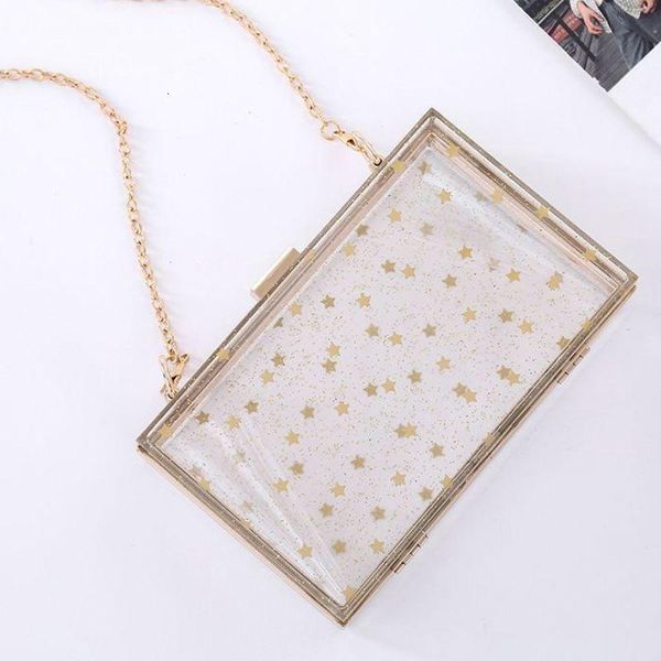 evening bags acrylic transparent luminous women clutch chain messenger handbag shoulder1 y2l4
evening bags acrylic transparent luminous women clutch chain messenger handbag shoulder1 y2l4