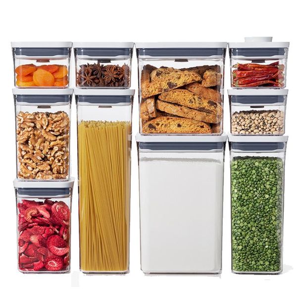 storage bottles & jars one-click opene and close good grips container airtight freshness food box plastic transparent
storage bottles & jars one-click opene and close good grips container airtight freshness food box plastic transparent