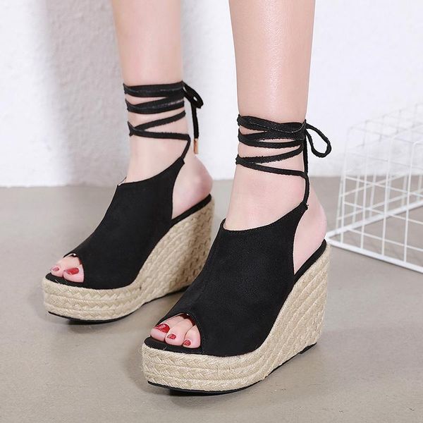 womens wedge sandals 2021 summer shoes for women wedges pumps lace up block heels ljb46, Black
womens wedge sandals 2021 summer shoes for women wedges pumps lace up block heels ljb46, Black
