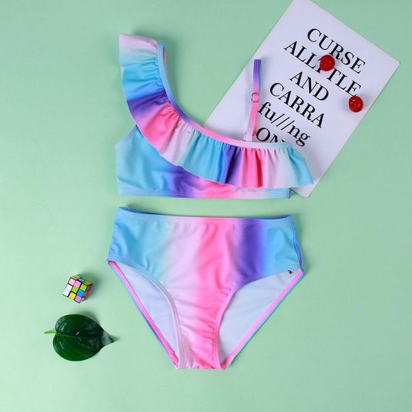 summer girl tie-dye printing 2pcs swimsuit sleeveless off-shoulder ruffled neckline short with triangle bottom swimwear one-pieces, Black
summer girl tie-dye printing 2pcs swimsuit sleeveless off-shoulder ruffled neckline short with triangle bottom swimwear one-pieces, Black