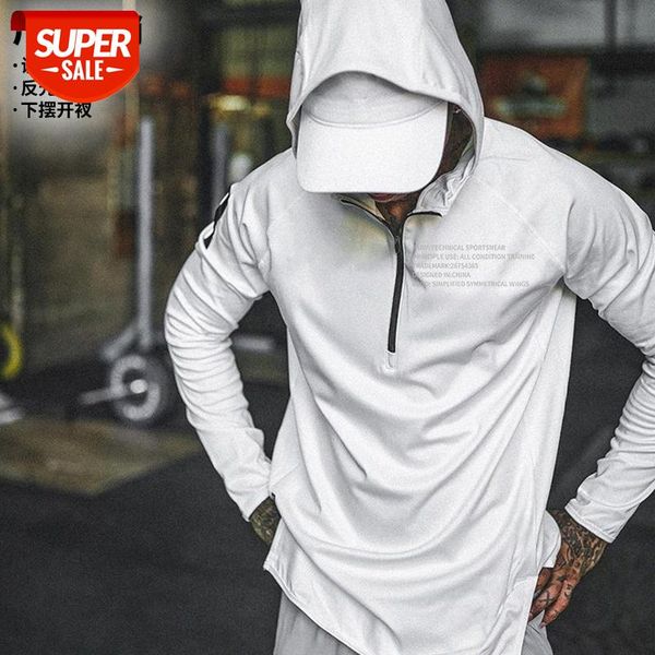 autumn hooded solid color sweater european and american fashion brand slim quick-drying long-sleeved pullover running training fitness #jo9m, Black
autumn hooded solid color sweater european and american fashion brand slim quick-drying long-sleeved pullover running training fitness #jo9m, Black