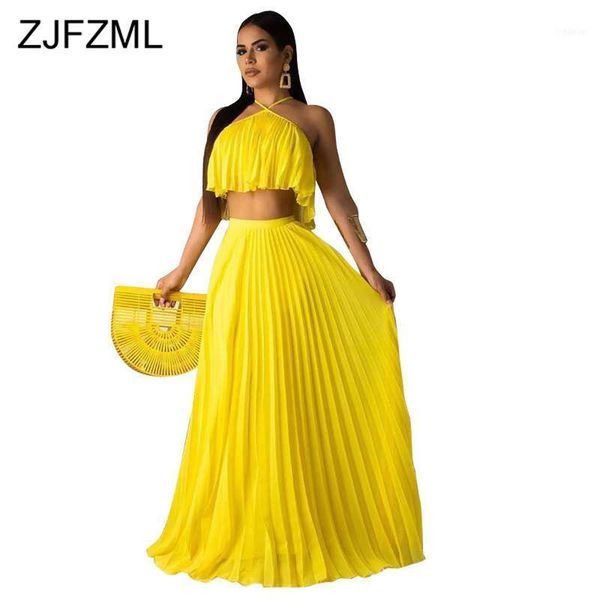 neon yellow chiffon 2 piece matching sets women festival clothing off shoulder crop pleated long skirt summer beach outfit1, White
neon yellow chiffon 2 piece matching sets women festival clothing off shoulder crop pleated long skirt summer beach outfit1, White