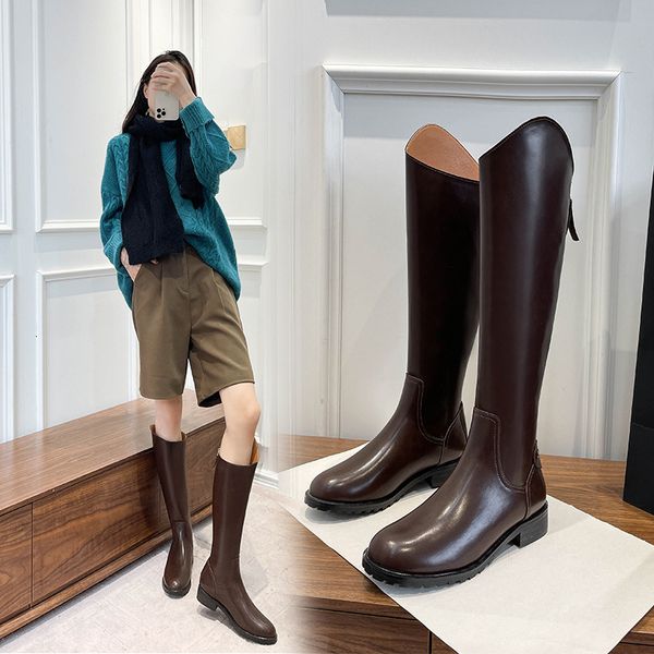 ahigo's same women's 2021 black oblique mouth military horse boots round head high barrel motorcycle rider boots trend
ahigo's same women's 2021 black oblique mouth military horse boots round head high barrel motorcycle rider boots trend